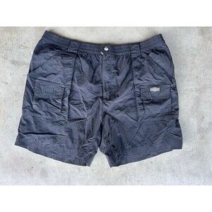 Vintage 90's Dad Shorts - Guide Gear Men’s Nylon Black Cargo Shorts XL